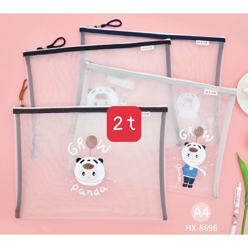 10 Túi Lưới A4 Đựng Đồ Dùng Học Sinh :Kích Thước 34 x 25 cm(mã số 8476)