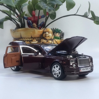 Mô hình xe ô tô Rolls Royce Phantom 1:24 [TẶNG BIỂN SỐ VIP]