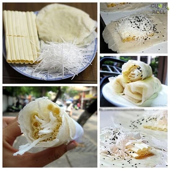 Bánh Tráng Bò Bía Đậu Xanh Thơm Ngon Hiệu THU TRANG