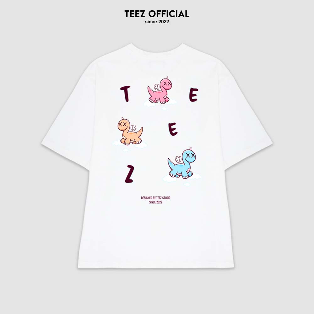 Áo Thun Unisex Nam Nữ TEEZ - TZ1029 Form Rộng Tay Lỡ Freesize