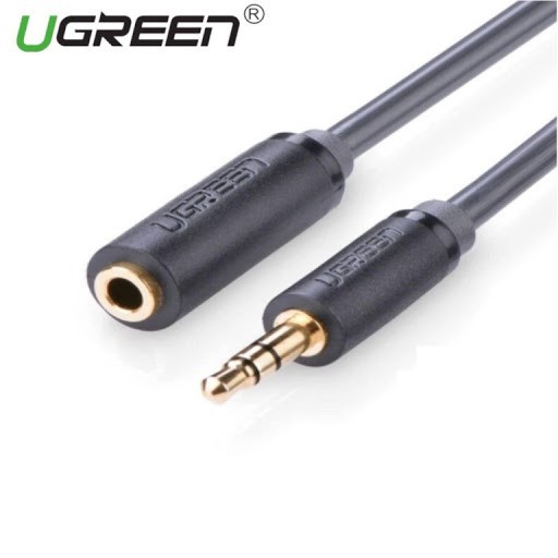 Cáp  Audio 3.5mm nối dài Cao cấp Ugreen 10782 10784 Chính Hãng AV124 lỏi đồng