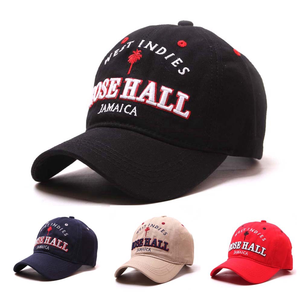 2019 Eropa dan Amerika Serikat baru dewasa alfabet topi baseball fashion pria dan wanita bepergian