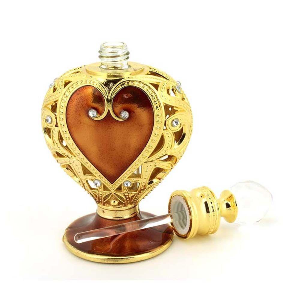 Lọ Nước Hoa QUINTON Thiết Kế Nhỏ Gọn Phong Cách Vintage|Hộp Rỗng Mạ Điện Đựng Tinh Dầu Tiện Dụng