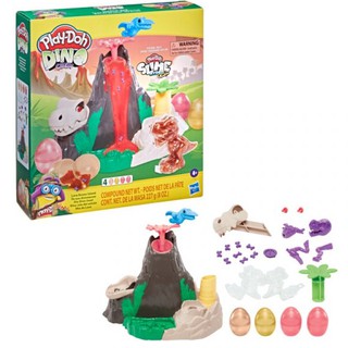 Khám phá núi lửa nham thạch cùng khủng long T-Rex PLAY-DOH MKD