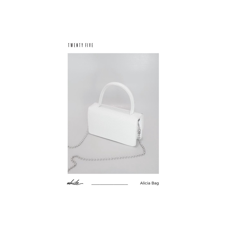 Túi xách mini quai ngọc trai giả | Alicia Bag - 25STUDIO