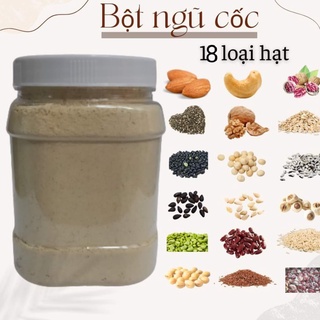 Bột ngũ cốc dinh dưỡng nhà làm 18 loại hạt gói 500g