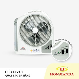 QUẠT TÍCH ĐIỆN HONJIANDA HJD-FL 213 (2 bình)