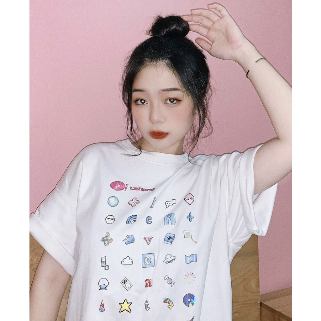 Áo Thun Local Brand LeVents Logo Nam Nữ Tay Lỡ Form Rộng Unisex Full Mạc | BigBuy360 - bigbuy360.vn