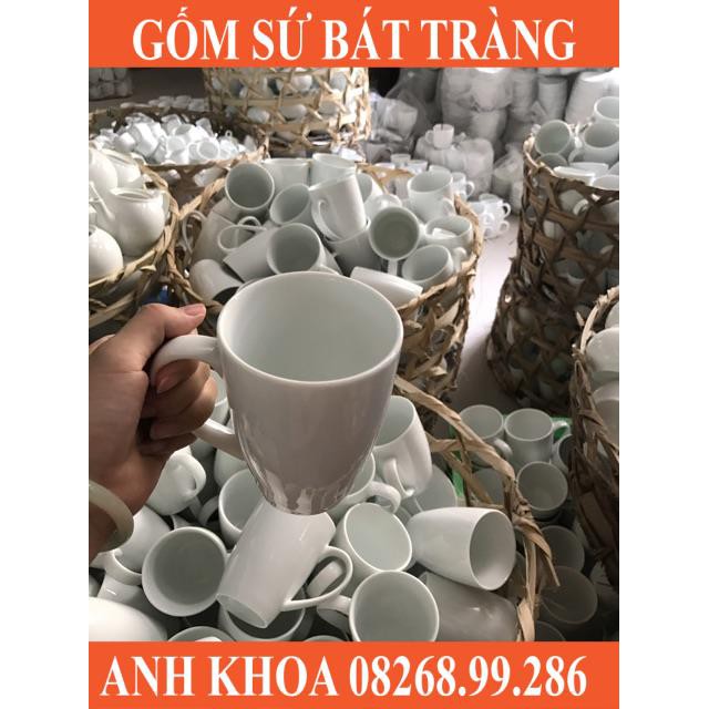 Cốc dáng cup uống nước - Gốm sứ Bát Tràng Anh Khoa