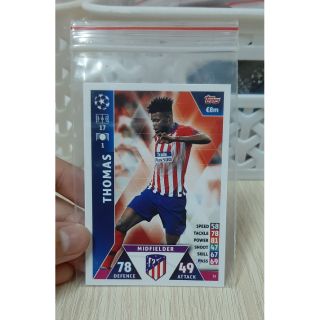 Thẻ Match Attax nước ngoài Thomas