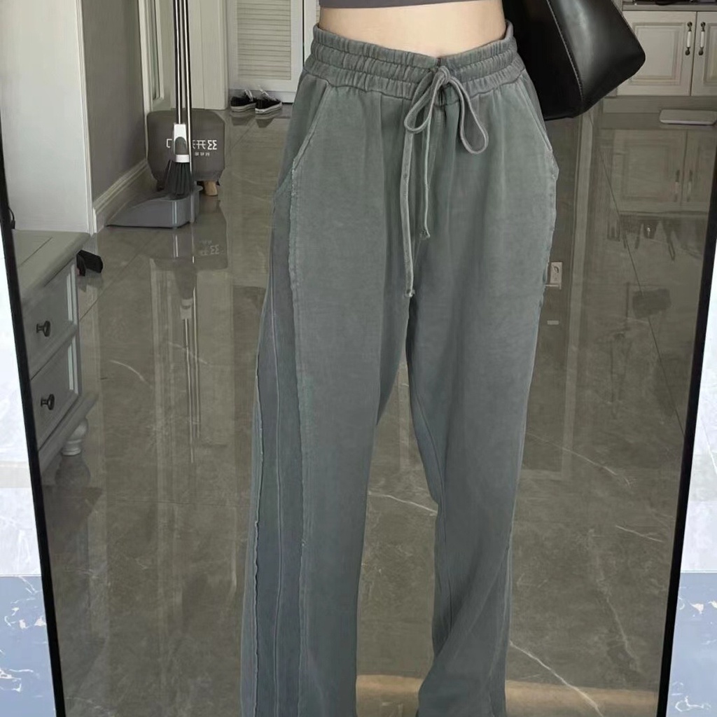 SUXI Quần Thể Thao Màu Sắc Đơn Giản Dễ Phối Đồ Phong Cách Đường Phố Cho Nữ