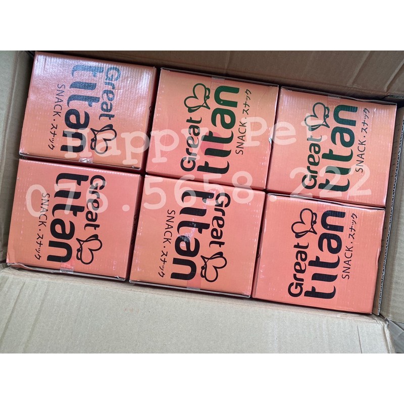 BÁNH QUE THƯỞNG MỀM THỊT THẬT THÁI LAN