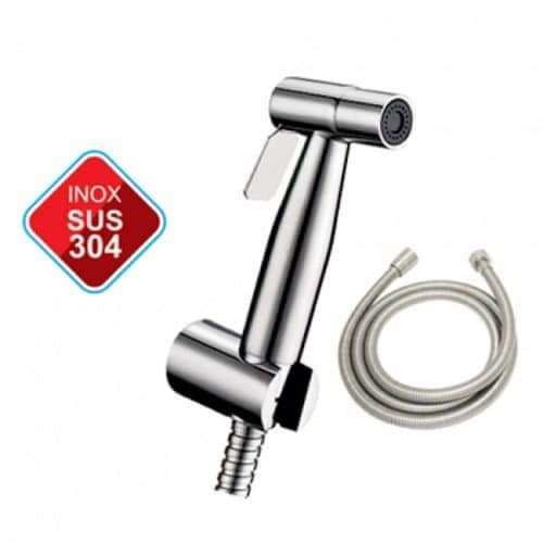 BỘ XỊT VỆ SINH INOX 304 NƯỚC SIÊU MẠNH, BỀN VỚI MỌI LOẠI MÔI TRƯỜNG KHÔNG RỈ SÉT