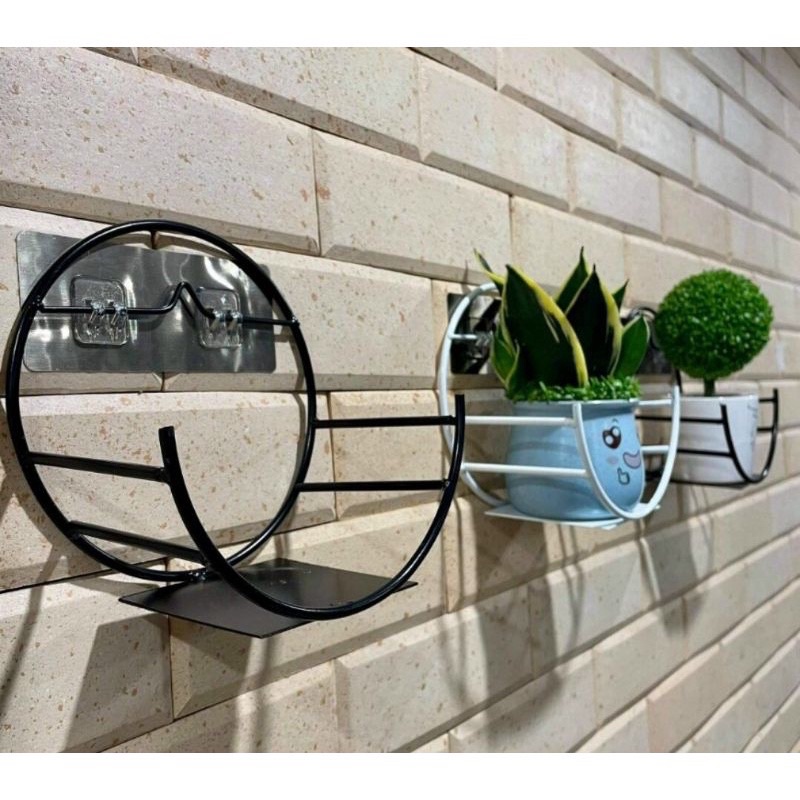 kệ sắt dán tường để cây cảnh, dụng cụ gia đình siêu tiện lợi