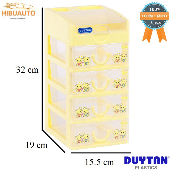 Tủ nhựa Cao Cấp Duy Tân Tomi nhỏ 5 ngăn (15.5 x 19 x 32 cm) No.219/5
