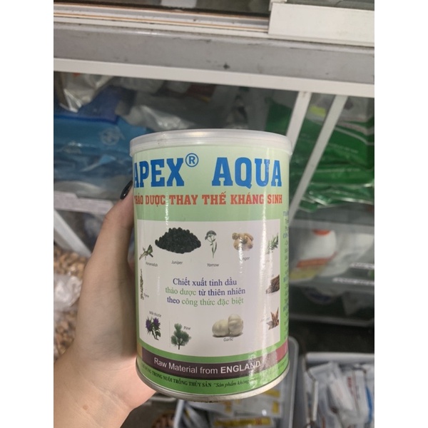 Apex Aqua thảo dược thay thế kháng sinh dùng cho tôm cá lon 200gr