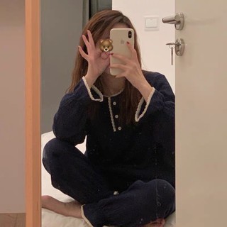 𝗺𝗶𝗲 𝘀𝘁𝘂𝗱𝗶𝗼 - Đồ bộ mặc nhà cúc dọc dễ thương