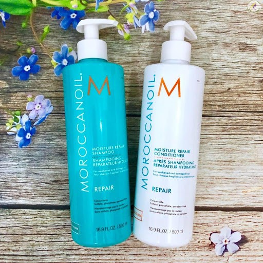 DẦU GỘI XẢ MOROCCANOIL REPAIR PHỤC HỒI TÓC HƯ TỔN