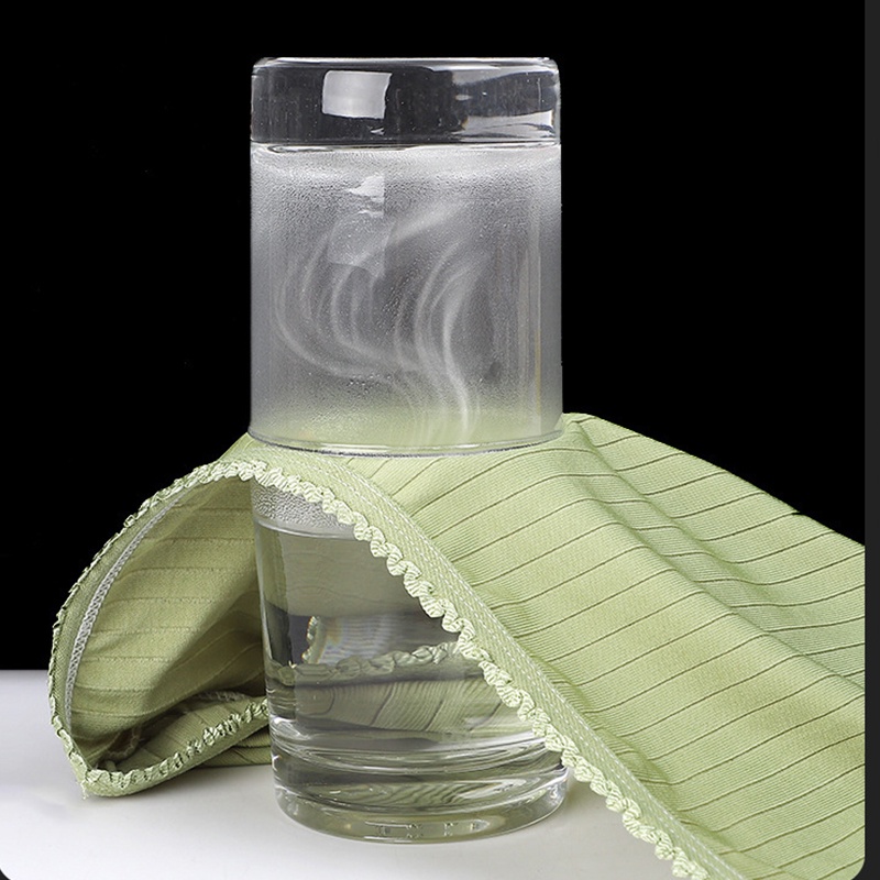 Cute Byte Quần Lót Cotton Lưng Cao Phối Ren Màu Trơn Dễ Thương Cho Nữ