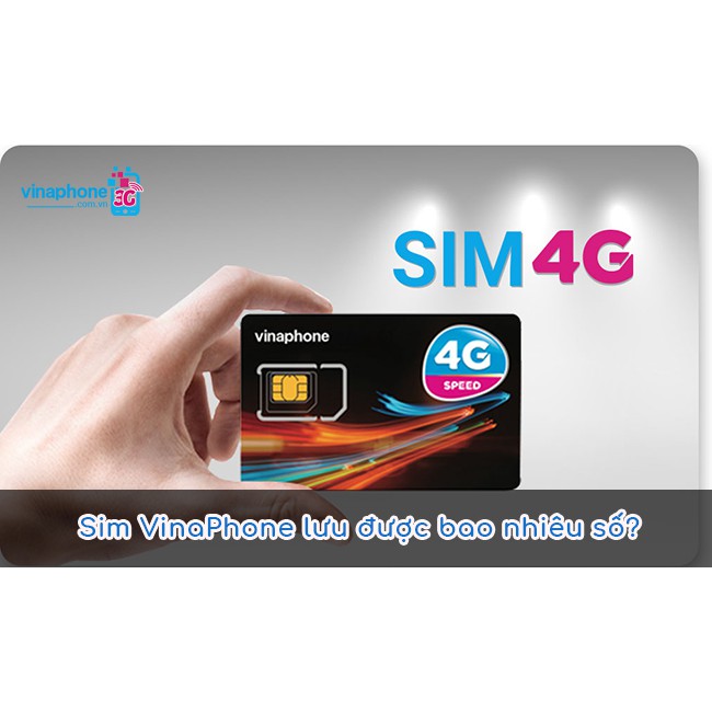 Sim trắng phôi 4G Vinaphone tương thích IOS14 tự thay tại nhà .