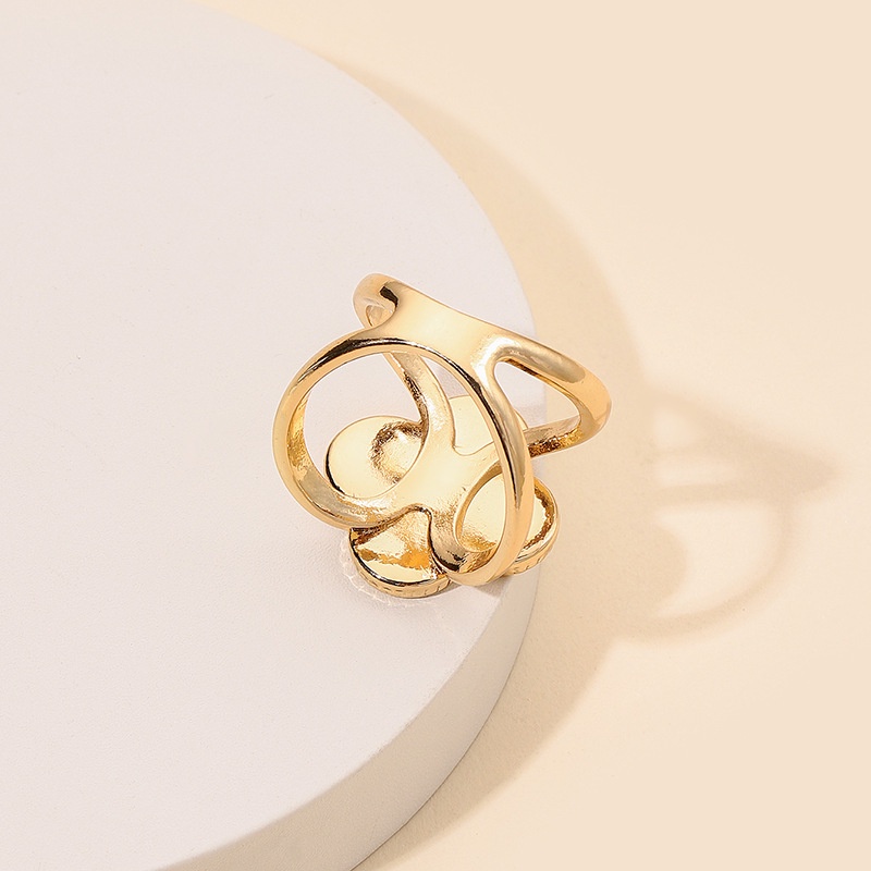 Khóa Cài Khăn Quàng Cổ Đa Năng Hình Cỏ Bốn Lá Đơn Giản Phong Cách Hàn Quốc