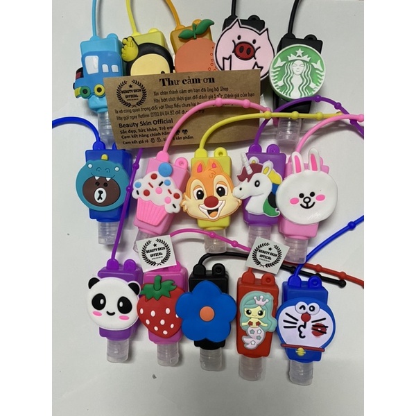 Gel Rửa Tay Sát Khuẩn Túi Treo Hình Thú 30ml