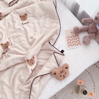 Chăn Lụa Gấu Hàn Quốc Hàng Cao Cấp Bab Dreams