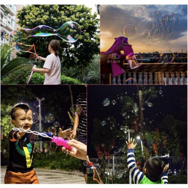 1 gói xà phòng pha ống thổi xà phòng