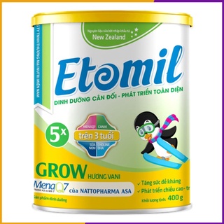 Sữa ETOMIL 5X Grow hương vani