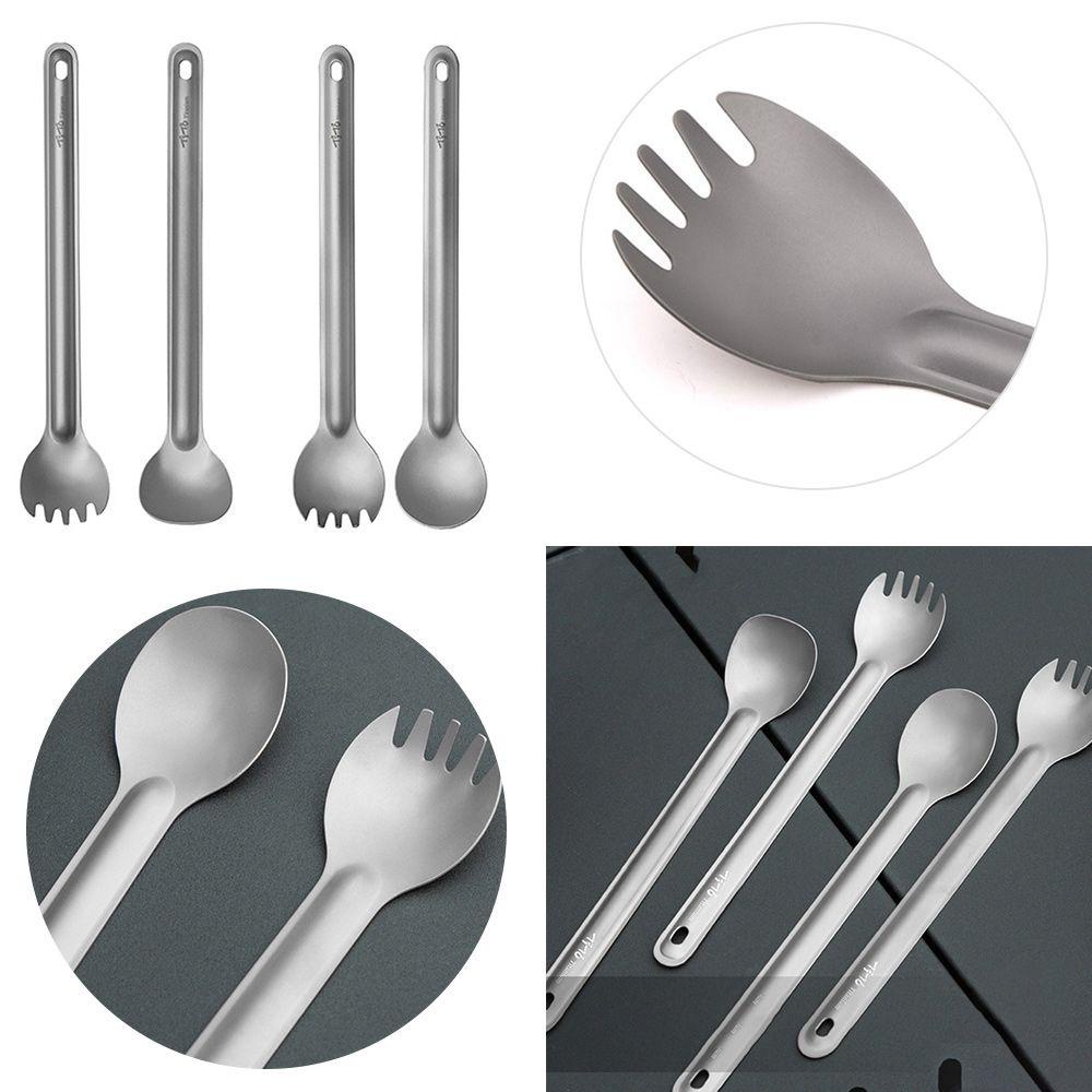 MAYSHOW Nĩa Bằng Titan Thân Thiện Với Môi Trường EDC Cắm Trại Mới