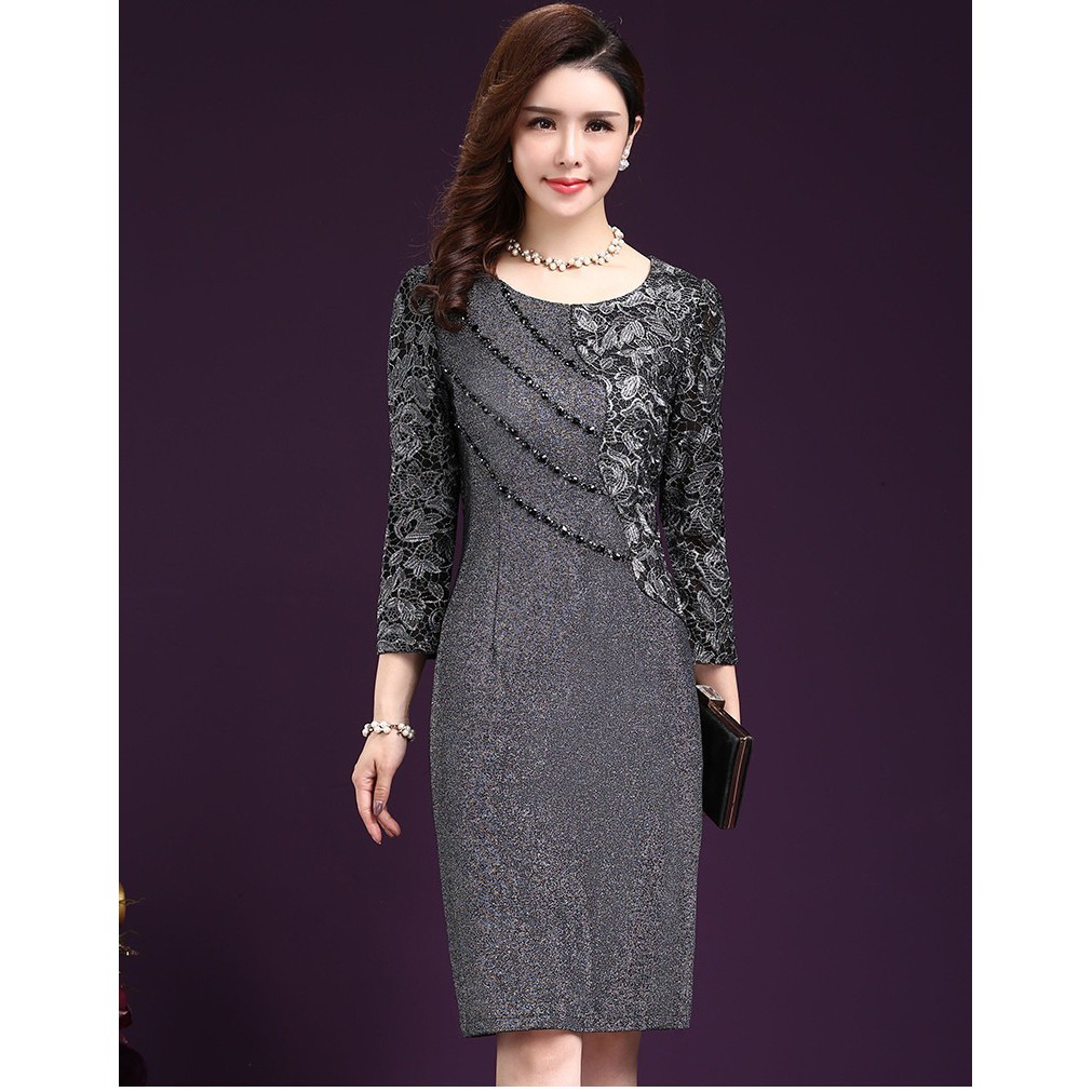 ĐẦM THUN KIM SA CHO MẸ  BMT 37