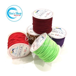 Cuộn 20 Mét Dây Thun 1,2mm Co Giãn Đàn Hồi Tốt Dùng Xỏ Hạt Chuỗi Làm Vòng Đeo Tay - Bin’s Shop Handmade