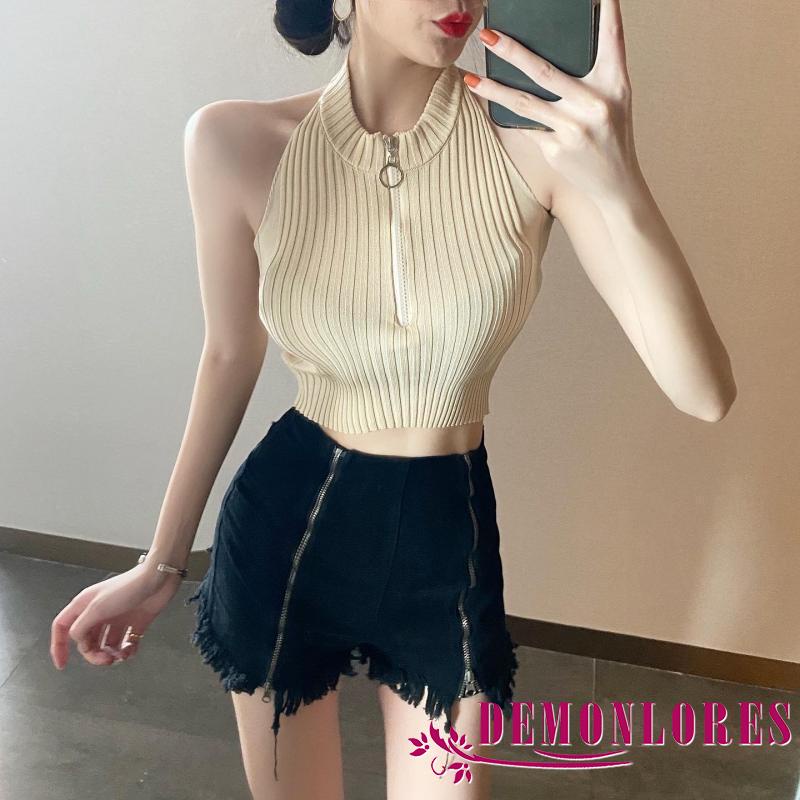 Áo Crop Top Hai Dây ThờI Trang SàNh ĐiệU Cho Nữ