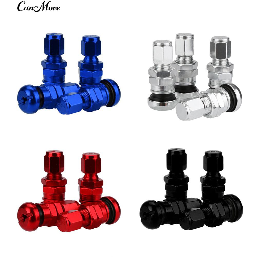 🚘4Pcs Aluminum Alloy Car Tire Air Valve Stem Anti-Dust Decor