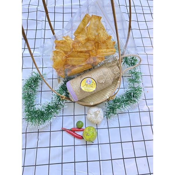 100g Bánh tráng cuộn phô mai