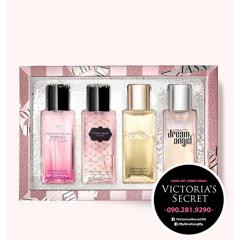 Nước hoa Mini Tease Glam dạng XỊT 7ml - Hàng nhập Victoria's Secret USA