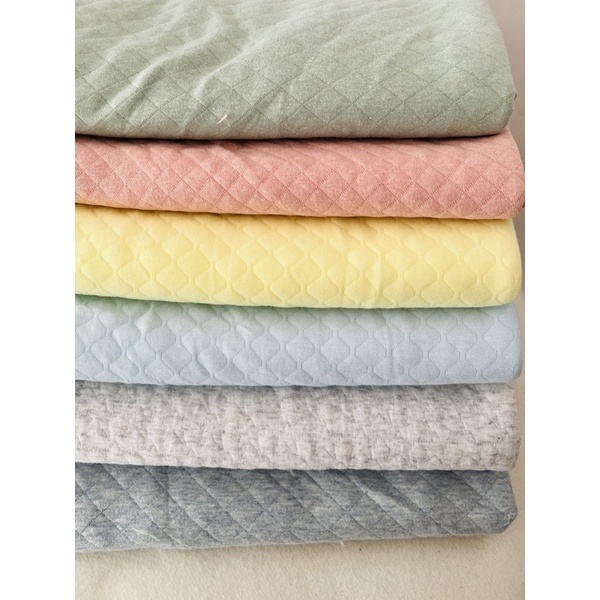 Vải trần bông màu pastel