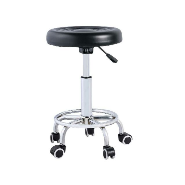 Ghế xoay inox bề mặt Đen