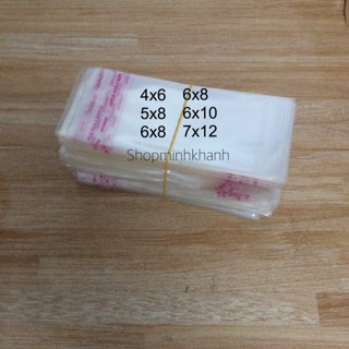 100g Túi dán miệng size nhỏ