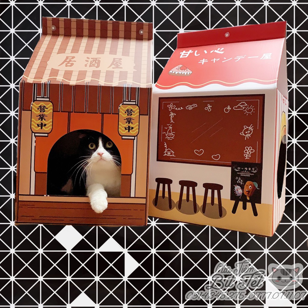 CatTree. Cat Box. Nhà cào móng. Đồ chơi cho mèo  𝑭𝑹𝑬𝑬𝑺𝑯𝑰𝑷