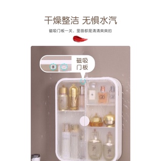Kệ đựng mỹ phẩm dán tường