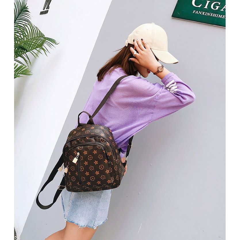 Balo thời trang nữ , balo mini DG phong cách Hàn Quốc L17