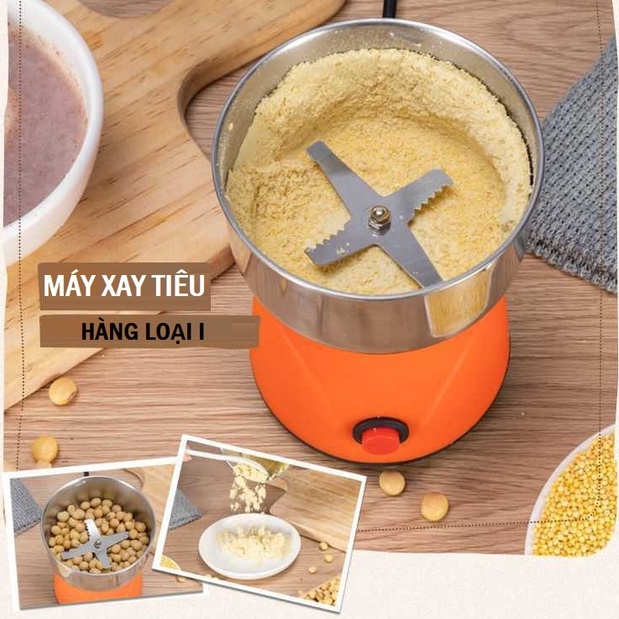 Máy Xay Tiêu, Máy Nghiền Đồ Khô Hạt Cafe Hạt Ngũ Cốc tiện Lợi Công Suất 150W