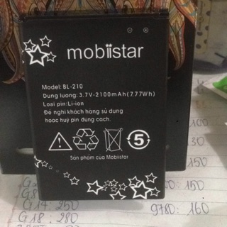 Pin Mobiistar Lai zoro chính hãng