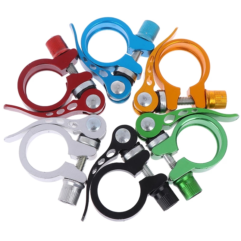 Kẹp Cố Định Yên Xe Đạp Leo Núi Bằng Nhôm Siêu Nhẹ 31.8mm