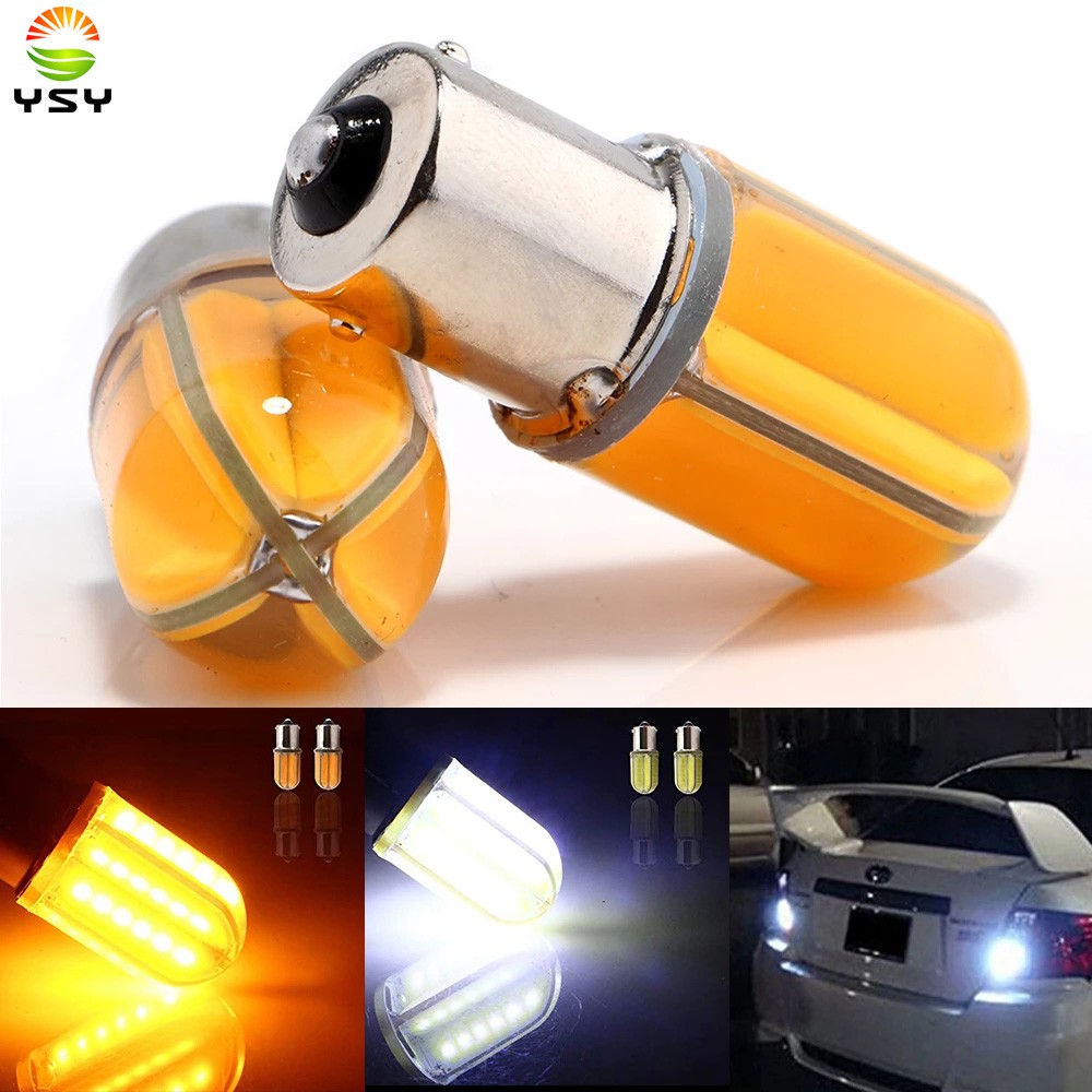 1 Đèn Led Tín Hiệu Phanh Thắng 9-28v Cob 48smd P21W 1156 Ba15S P21 / 5w 1157 Bay15D T20 7440 W21W 7443 W21 / 5w Cho Xe Hơi
