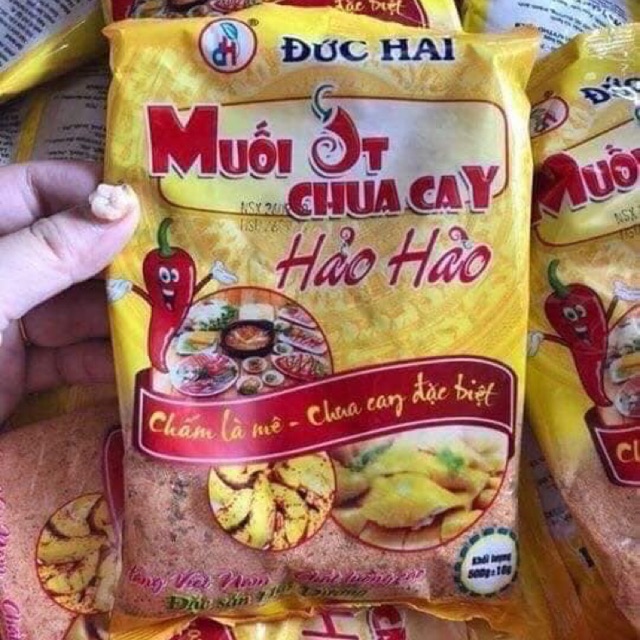 Muối ớt chua cay Hảo hảo gói 500gr