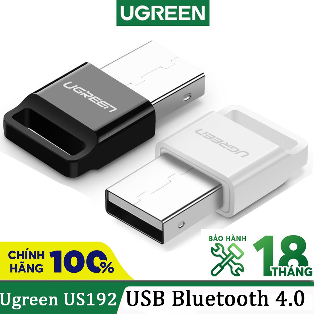 Thiết Bị Phát Bluetooth 4.0 Dành Cho Laptop,PC Ugreen US192 Cao Cấp