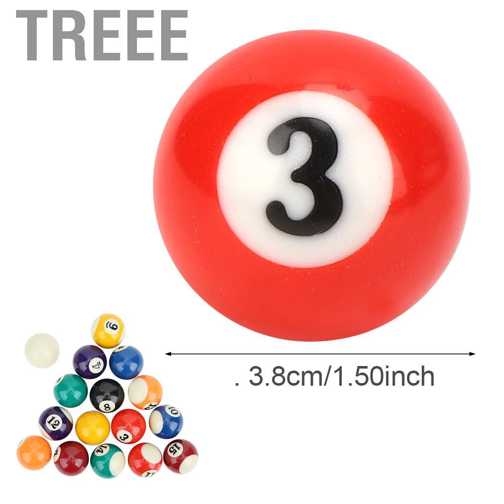 Set 16 Quả Bóng Bida 38mm Bằng Nhựa Dùng Để Chơi Game