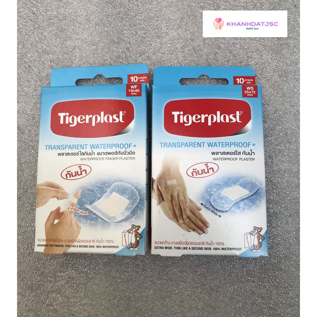 Băng cá nhân chống thấm nước TIGERPLAST WATERPROOF